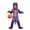 Purple, variant on Dilophosaurus Dinosaur Costume for k'ids, Realistic Frilled Dino Jumpsuit with Hood, Gloves and Shoe Covers, Halloween Ch'ild Cosplay Outfit