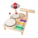 thumbnail image 1 of Tambor Xilófono de juguete, juguetes musicales para bebés, kits de música preescolar, mesa musical, instrumentos musicales Montessori para recuerdo de, 1 of 9