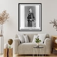 thumbnail image 4 of Historic Framed Print, [James Donald Cameron, senator from Pennsylvania, three-quarter length portrait, standing, facing left], 17-7/8" x 21-7/8", 4 of 9