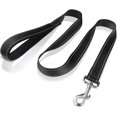 thumbnail image 2 of LAICAIW 4FT Reflective Dog Leash with Soft Padded Handle for Training,Walking Lead for Medium & Small Dogs,3/4 Inch Wide,Black, 2 of 7
