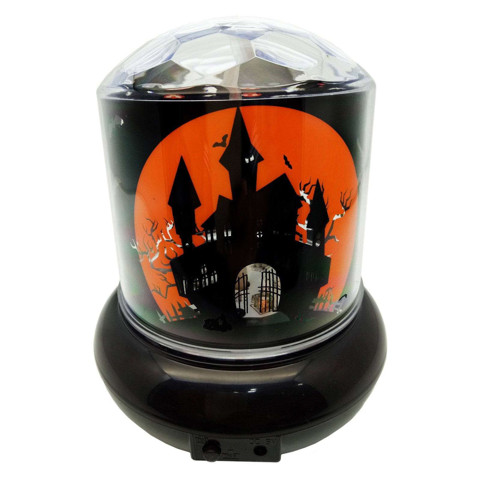 Halloween Haunted House Rotating Projector Light - Walmart.com