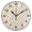 Black, variant on Stylish Dots Pattern Wall Clock Modern Small Clock Gold Hands for Office, Home, Bedroom,School 9.84in