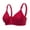 Red, variant on 3 Pack Women Front Closure Sports Bra Push Up Wirefree Yoga Bras Workout Gym Bra Top