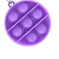 thumbnail image 1 of Juguete de escritorio para aliviar el estrés del autismo con burbujas sensoriales (púrpura) Likrtyny Para estrenar, 1 of 8