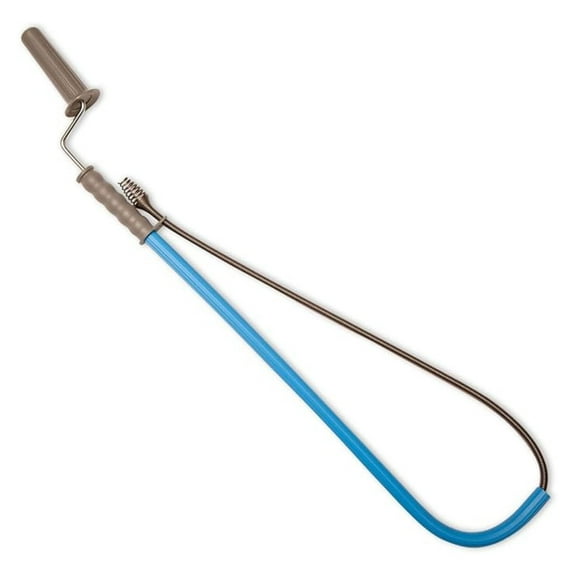 Toilet Auger Snake 3 Ft - Plumbing Snake for Clogged Toilets - Drain Unclogger Tool - Household Plumbing Tool - Easy to Use - Convenient Storage