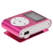 MX-801 Mini USB Metal Clip Micro SD TF Card Slot LCD Screen Music MP3 Player