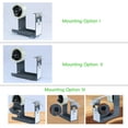 thumbnail image 4 of U.S. Solid Iron Desktop Tape Dispenser 2.5 inch Wide 3 inch Core 3 Mounting Options, 4 of 7