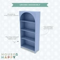 thumbnail image 4 of House of Happy Arched Bookshelf, Blue, 4 of 8