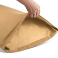 thumbnail image 4 of PiccoCasa 2 Pack Satin Body Long Pillowcases, Queen Gold, 4 of 8