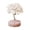 Pink, variant on YingYouFu Crystal Wealth Tree Ornament, Natural Stone Tree with Gravel Base Desktop Decorative Statue, Home Decor for Desktop, Office, Shelf, Living Room Decoration