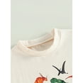 thumbnail image 5 of Bagilaanoe Newborn Baby Girl Boy Rompers Dinosaur Print Short Sleeve Bodysuits 3M 6M 12M 18M Infant Casual One Piece Short Jumpsuit, 5 of 9