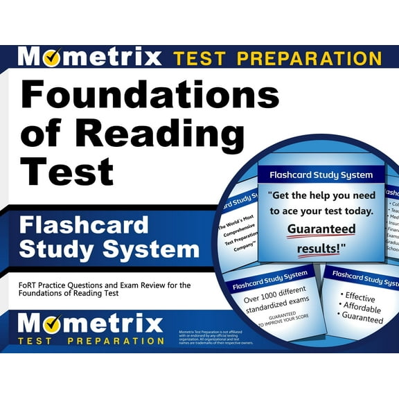Foundations of Reading Test Flashcard Study System: FoRT Practice Questions and Exam Review for the Foundations of Reading Test