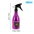 thumbnail image 4 of Unique Bargains 1 Pc Hair Spray Bottles Electroplating Retro Spray Bottles for Hair 450ml Purple, 4 of 6