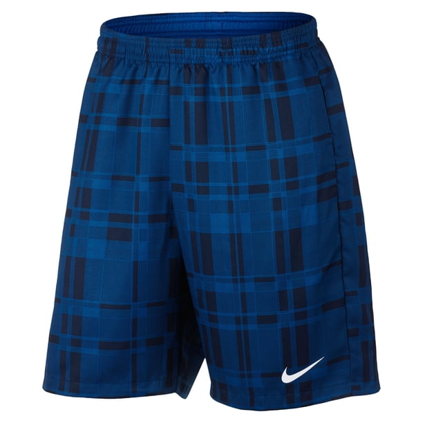 Nike Court Dry Printed Athletic Workout Shorts para hombre, azul, XX-Large Nike Ejercicio