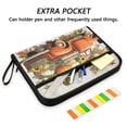 thumbnail image 2 of Accordion File Organizer with Zip Closure 13 Pockets Expanding File Folder Letter A4 Paper Document Organizer for Home Office Truck Full Of Pumpkins, 2 of 7