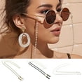 thumbnail image 4 of SPRING PARK Fashion Eyeglass Sun Glass Leash Holder Chain Faux Pearl Beads Accessories, 4 of 8