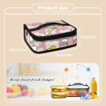 thumbnail image 7 of KUIFORTI Lunch Bag Insulated Lunch Pouch Reusable Food Container Travel Hiking Camping Handbag with Pocket, Poached Egg Print, 7 of 7