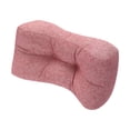 thumbnail image 2 of Lipstore Back Support Cushion Soft PP Cotton Filling Waist Support Back Support Pillow Red, 2 of 8
