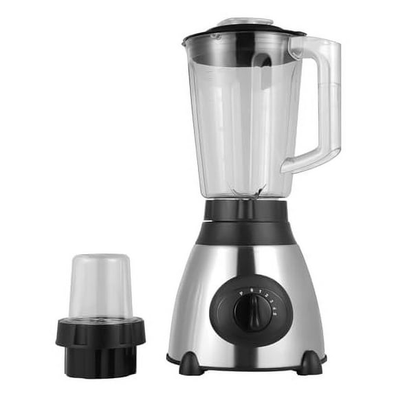Countertop Blender and Food Processor for Kitchen, 800W 5 Gears High Speed Smoothie & Food Processing Blender Multifunctional Mixer With 2 Types of Blades