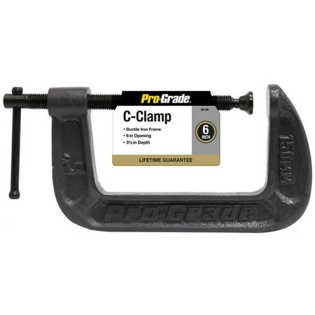 

Pro-Grade 59138 6 x 3.5 in. C-Clamp