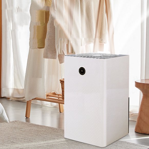 Room Dehumidifier, Purifying Air 22.5W Easy To Use 360 degrees Celsius irculation Dehumidification Small Dehumidifiers US Plug 100 To 240v for Bedroom