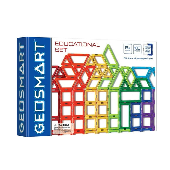 GeoSmart , Ensemble Éducatif 100pcs - 5+