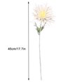 thumbnail image 2 of Ramo de crisantemo artificial simulación floral decoración hogar ramo de flores falsas adorno de boda, blanco Scienceny HA7517-01B, 2 of 6
