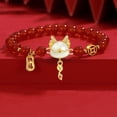 thumbnail image 6 of SmartBy 2024 Chinese Dragon Bracelet New Year Good Lucky Beads Pendant Stretchy Bracelet Women New Year Gift, 6 of 7
