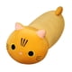 thumbnail image 1 of Almohada de peluche suave y linda con forma de gato, juguete de peluche largo y abrazable, 1 of 8