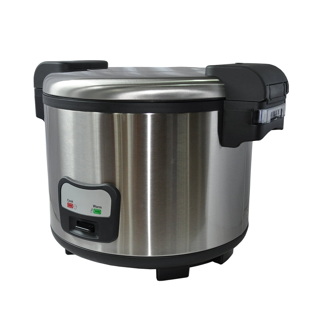 SYBO Commercial Grade Rice Cooker/Warmer, 60 Cups with Hinged Lid