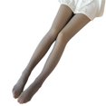 thumbnail image 4 of Pantimedias transparentes falsas de azafata gris integradas medias negras transparentes para mujer primavera y otoño fino forrado con vellón pierna ligera artefacto invierno, 4 of 4
