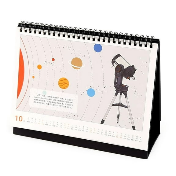 Zeiwohndc 2025 Star Gazing Calendar with Clear Date Layout for Astronomy Lovers Educators