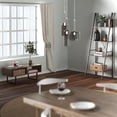 thumbnail image 5 of ClosetMaid Wooden Coffee Table with Storage Shelves, Modern Home Furniture, 39" Wide, Gray, 5 of 7