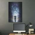 thumbnail image 5 of Luxe Metal Art 'A King's Path' by JoJoesArt, Metal Wall Art, 24"x36", 5 of 9