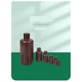 thumbnail image 2 of HDPE Brown Narrow-Mouth Reagent Bottle Disposable, Sterile Provision Available, 2 of 5