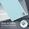 thumbnail image 7 of Dteck Case for iPad Pro 13 Inch 2024 , Skin-Friendly Durable Silicone Protective Cover,Slim and Protable,Light Blue, 7 of 7