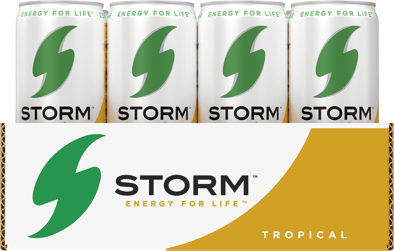 Storm Tropical 12 fl oz, 12 cans