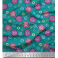 thumbnail image 1 of Soimoi Poly Georgette Fabric Flower Artistic Decor Fabric Printed Yard 42 Inch Wide, 1 of 3