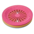 thumbnail image 1 of WHEANG Assiettes en Plastique Rondes Assiettes de Pique-Nique Assiettes à Dessert Perforées Assiettes en Plastique Rondes, 1 of 3