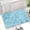 Summer Waves -6, variant on Summer Wave Pattern New Bathroom Floor Mat, Absorbent and Anti Slip Diatomaceous Earth Floor Mat for Bathrooms
