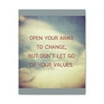 thumbnail image 6 of Inspirational Wall Art Don't Let Go Values Motivation Wall Decor for Home Office Gym Inspiring Success Quote Print Ready to Hang Unframed, 6 of 13