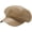 Khaki, variant on CoCopeaunts Newsboy Hats for Women Octagonal Cap Female Autumn Winter PU Leather Stylish Artist Painter Newsboy Caps Beret Hat