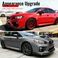 thumbnail image 5 of Ikon Motorsports Carbon Fiber Front Bumper Lip Fits 2015-2021 Subaru WRX & WRX STI, CS Style Front Lower Spoiler Air Dam Chin Splitter 3PCS, 5 of 8