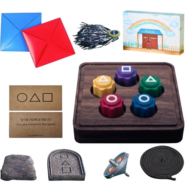 Set De Juegos Tradicionales Coreanos Gonggi | Incluye Jebi Chagi, DDAKJI Y Más