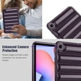 thumbnail image 4 of Case Designed for Samsung Galaxy Tab S6 Lite 10.4" 2024 / 2022 / 2020, Stylish Down Jacket Desigh Soft TPU Shockproof Protective Lightweight Tablet Case Cover for Girls Women, Purple, 4 of 7