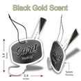 thumbnail image 2 of Hockey Hanging Car Air Freshener by HookUp - 4 Pack of Black Gold Scent | Unique Gift for Sports Fan - Teens, Men, Women | Car Accessory with Fresh & Long Lasting Fresheners Smell, 2 of 6