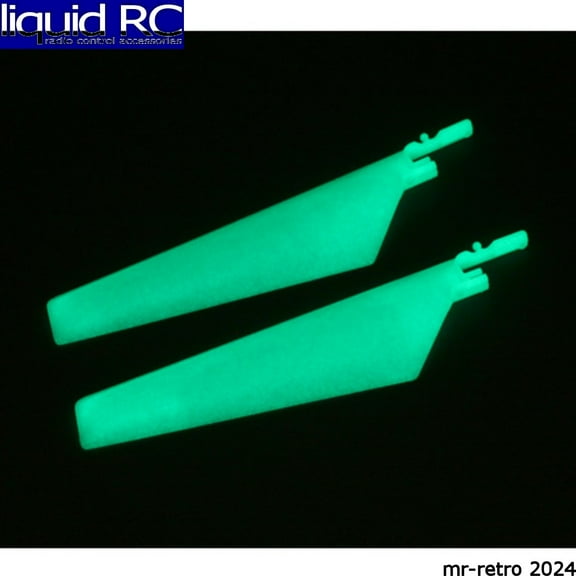 e-Flite H2220GL Lower Main Blade Set Glow in the Dark (1 pr): BMCX