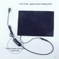 thumbnail image 4 of HY-1724 Heating Pad Washable Electric Cloth Heater Pad Easy to Use USB Powered Warm Mat with Three-Gear Timer Switch for Home Office Outdoor Camping, 4 of 9