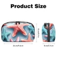 thumbnail image 5 of Starfish Hard Drive Cases Cable Organizer Small Travel Electronic Organizer Charger Case Organizer Oxford Fabric Waterproof Storage Bag for Protecting Electronic Gadgets - 5.9x9.44x3.14 in, 5 of 6