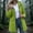 Green, variant on BRGZLK Rain Coats for Women Trendy Zip Up Solid Color Long Sleeve Hooded Lightweight Long Waterproof Jackets Elastic Waist Casual Outdoor Hiking Raincoats Beige XL